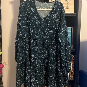 Polka Dot Midi Dress